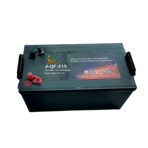 12V 215Ah Deep Cycle AGM Marine/RV Battery